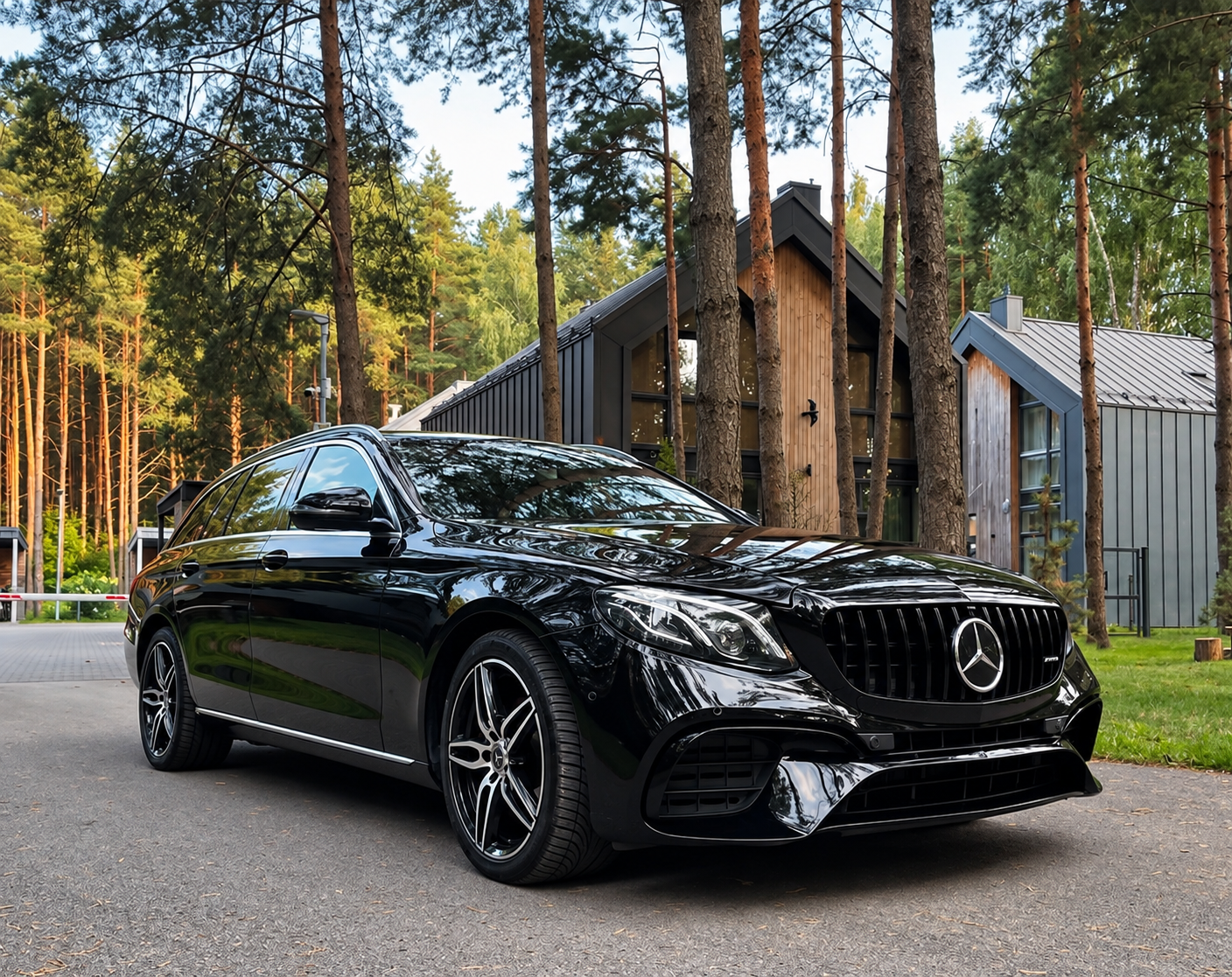 Mercedes automobilis po Prolix Detailing darbų Vilniuje