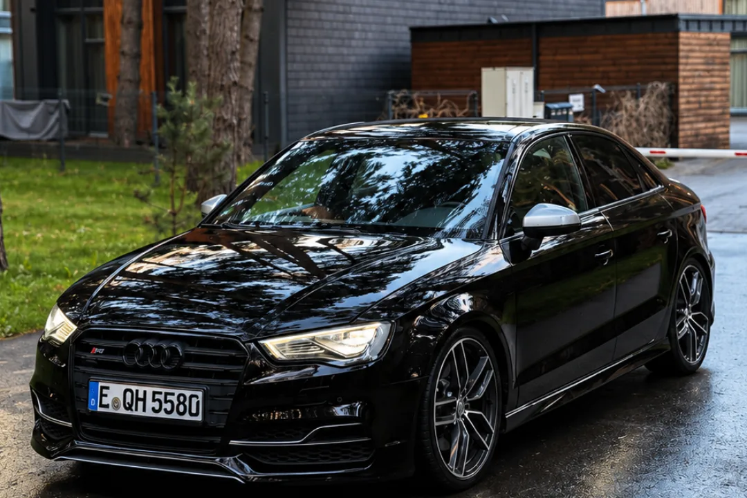 Audi S3 po vieno etapo poliravimo ir Sonax CC One keraminės dangos Vilniuje